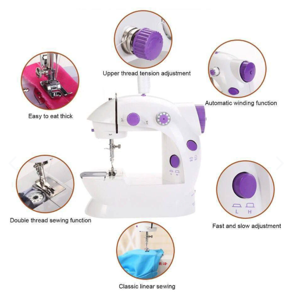 Mini Máquina de Coser Portátil